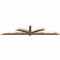Ekena Millwork Redmond Rough Sawn Timber Gable Bracket, Douglas Fir, 108"W x 22"H x 4"D x 4"F, 5/12 Pitch GBW108X22X0404RED00RDF - alternate 3